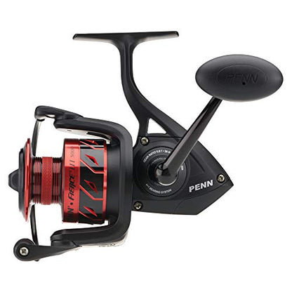 Penn Fierce III Spinning Inshore Fishing Reel, Size 2000, Right/Left Handle Position, 5 Bearings for Smooth Operation - size: 5000 - Plastic Clam, style: Fierce III