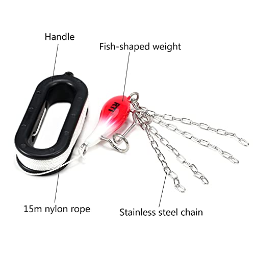 Karlak Fishing Lure Retriever Bait Saver Retriever Kit Fishing Tackle for Crankbait Spinner Spoon Lures