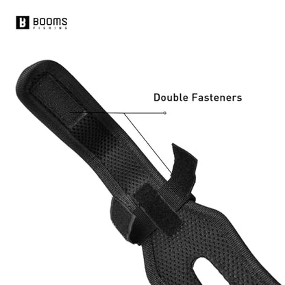 Booms Fishing FB2 Fishing Wade Belt, Adjustable Nylon Wading Belt 45" Max Length, Wade Belts for Casting Surf Kayak Accessory - style: Wade Belt With Rod Holder
