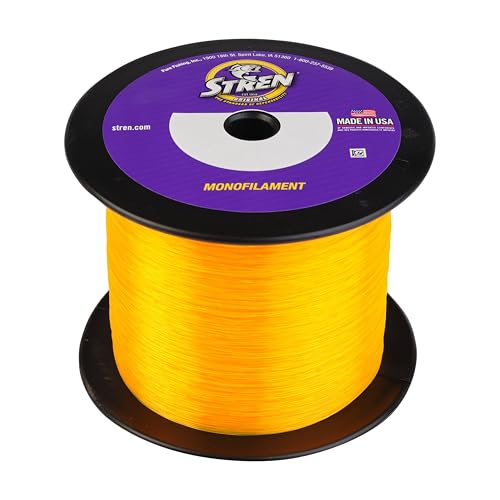 Stren Original Monofilament Fishing Line - color: Hi-Vis Gold, size: 2400 Yd, Pound Test 6, style: 6lb | 2.7kg