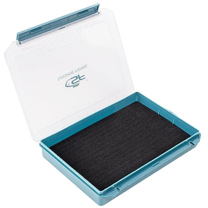 SF Fishing Tackle Box Tray 3600 Slit Foam Case Double Buckle Open Plastic Jig Box Heads Hooks Spinners Spoons Storage Tackle Tray 1Pack - style: 3602-1Pack