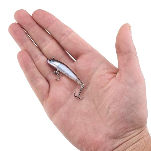 Berkley Finisher Fishing Hard Bait - color: Vapor Herring, size: 1 3/4 in - 3/16 oz