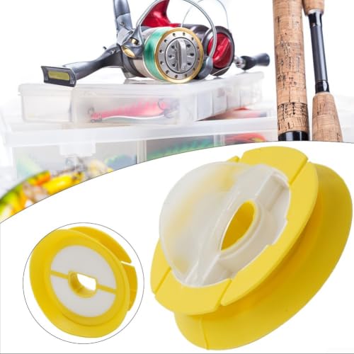 Silicone Fishing Rig Winders Line Leader Storage Holder Spool Organizer Tackle Box For Terminal Tackle Gear(60mm) - size: 60mm