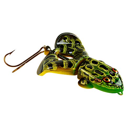 Rebel Lures Buzz'N Frog Topwater Buzzbait Fishing Lure, 2 1/2 Inch, 1/2 Ounce - color: Bullfrog