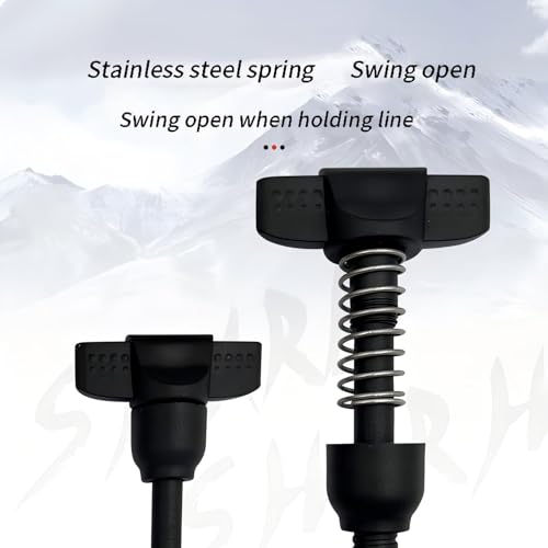 2pc Mini Fishing Line Winder Spooler Machine - Portable Handheld Line Winding Tool, Easy to Install & Use, ABS Durable Plastic with 4 Adaptor Holes for Rods - color: Black & Purple