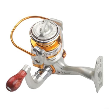 Ultra Light Casting Fishing Reel 500 Series with Metal Spool, 5.2:1 Gear Ratio and 6kg Drag for Ice Fishing, Ultralight Reel for Trout Bass