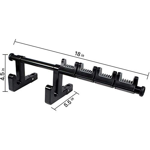 LITTLEMOLE Vehicle Fishing Rod Holder, Adjustable Car Fishing Rod Rack, Universal Fishing Pole Rack for SUVs, Wagons, Vans