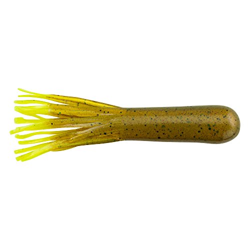 Berkley PowerBait Power Tube Fishing Soft Bait - color: Breen Green, size: 2 1/2" (10 Count)