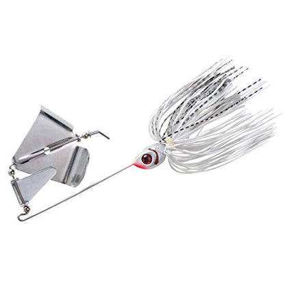 Booyah Buzz Buzzbait Bass Fishing Lure - color: Snow White Shad, size: 1/2 oz