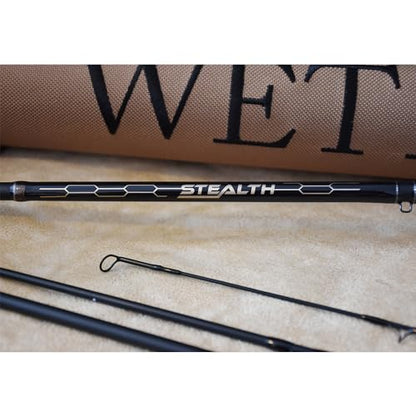 WETFLY Element Stealth Combo Fly Fishing Kit & UPF 50+ Neck Gaiter, UV Face Mask, 5WT 9FT Carbon Fiber Fly Rod, Reel, Case & Accessories for Fishing, Hiking & Outdoor Sports - size: Combo