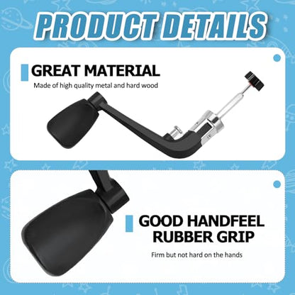 2PCS Fishing Handles Spinning Reel Knob Replacement, Rubber Handle Reel Handle Grips Fishing Reel Replacement for Fishing Reel - size: 1000-4000
