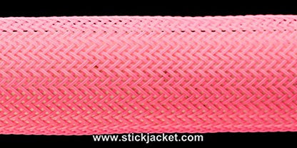 RITE-HITE Orin Briant Stick Jacket Fishing Rod Covers - Spinning Stick Jacket, Comes in a Variety of Colors; Keeps Your Rod Safe and Tangle Free - color: Pink