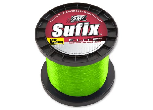 Sufix Elite 3000-Yards Spool Size Fishing Line (Yellow, 8-Pound)