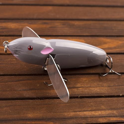 WOLFSKIN Topwater Bait Fishing Lure Crank Baits Floating Tractor Rat Lure Set Fishing Bait kit for Bass Freshwater Saltwater - color: Color-4