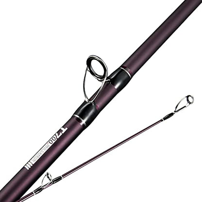 BERRYPRO Surf Spinning Rod Surf Casting Fishing Rod Carbon Fiber Travel Fishing Rod (9'/10'/10'6''/11'/12'/13'3'') - style: 11'-casting 2-piece