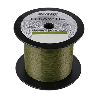 Berkley Forward Braid Fishing Line - color: Low-Vis Green, size: 8 lb - 1500 yd