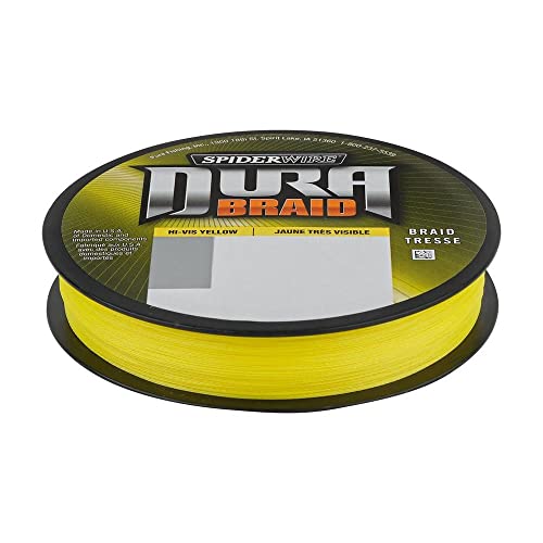 SpiderWire DuraBraid Braid Fishing Line - color: Hi-Vis Yellow, size: 30lb - 300yd