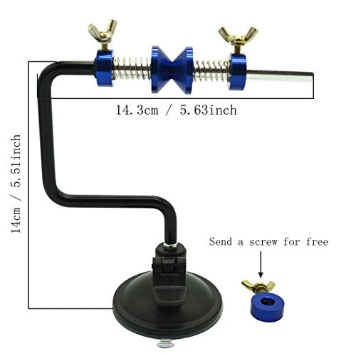 BLISSWILL Fishing Line Spooler System Silver Reel Winder Spool Tackle Fishing Line Winder Spooler Machine