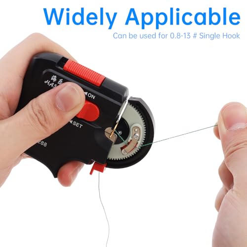 Automatic Fishing Hook Tier Machine, Electric Device Fast Tying Tyer, Fishing Hook Line Tyer Machine Tying Device, Bundle Tie Knot Tools