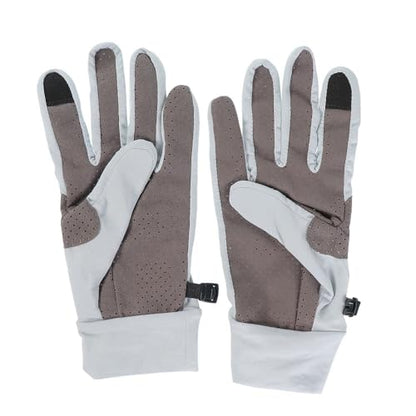 Outdoor Research Unisex Activelce Chroma Full Sun Gloves – Lightweight & Breathable UPF 50 Sun Protection Glove - color: Titanium Grey, size: Medium