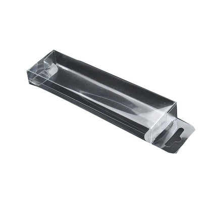 10pcs Fishing Lure Tackle Clear Plastic Package PET Box for Bait Crafts - size: 10cm/3.9" 10pcs