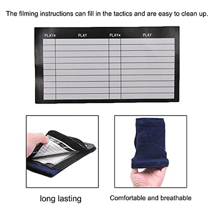 Ochine Single Wristband Playbook Map Case Wrist Map Holder, Waterproof Hiking Map Pouch Holder Document Dry Bag Holder Tactical Pouch Case for Outdoor Hiking Climbing Fishing Camping Accessories - color: A