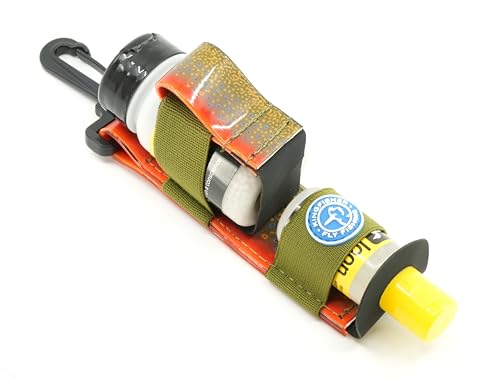 Loon Outdoors Aquel and Easy Dry Dry Fly Floatant with Kingfisher Combo Holder - color: Brook Trout