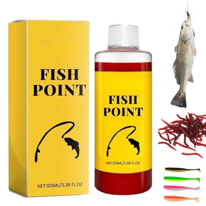 Red Worm Liquid Spray, Concentrated Fish Attractant Liquid, Fish Attractant Spray 100ml Freshwater Fishing Bait Additive, Enhances Scent & Improves Bite Response - color: 1pc