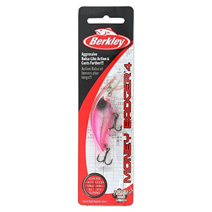 Berkley Money Badger Fishing Hard Bait - color: Pink Pearl, size: 1 1/2in - 3/16 oz