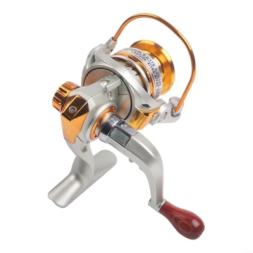 Ultra Light Casting Fishing Reel 500 Series with Metal Spool, 5.2:1 Gear Ratio and 6kg Drag for Ice Fishing, Ultralight Reel for Trout Bass