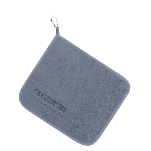 Fishing Towels with Clip Microfiber Towels Fishing Accessories Soft Quick Drying Baits Towel for Scrubbing Boats & Rods