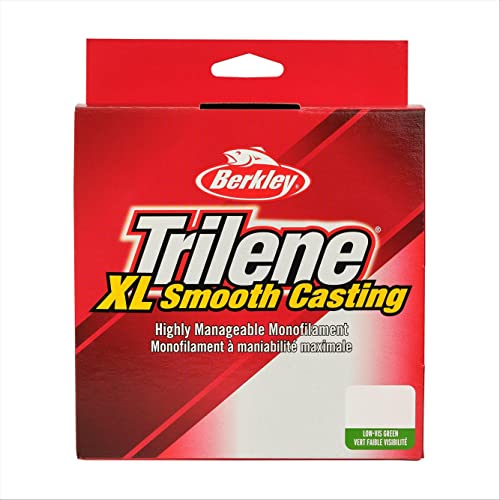 Berkley Trilene XL Monofilament Fishing Line - color: Low-Vis Green, size: 1000yd, style: 6lb Test