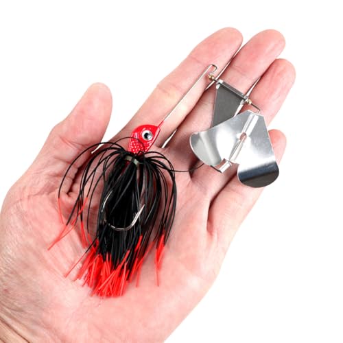 Spinner Baits Fishing Lures Bass Buzzbait Lures Spinner Baits for Bass Fishing Spinnerbaits Fishing Lures for Bass Pike Trout