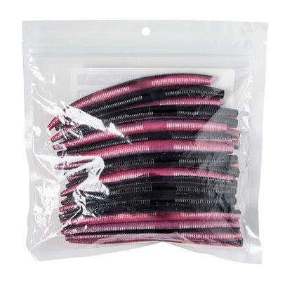 Yum Lures Dinger 5" Bulk 30-Pack - color: Red Shad, size: 5 Inch