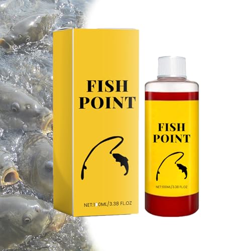 Red Worm Liquid Spray, Concentrated Fish Attractant Liquid, Fish Attractant Spray for Fishing, for Trout, Panfish and More (1)