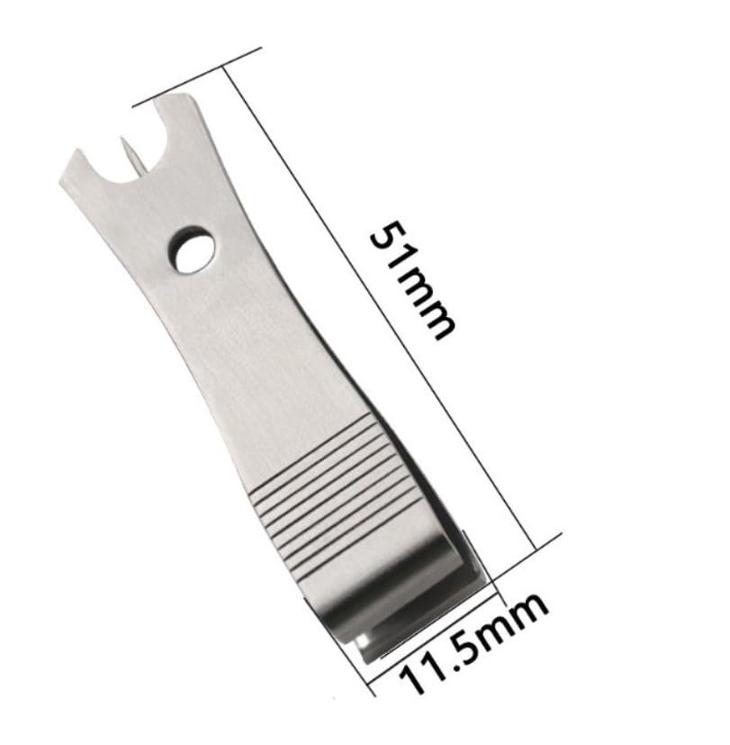 2Pcs Fishing Line Cutter Nipper with Hook Eye Cleaner Pin Stainless Steel Fishing Line Scissors Cutting Tool, Fishing Line Cutter Nipper with Hook Eye Cleaner Pin, Multi Functional Accessories