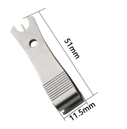 2Pcs Fishing Line Cutter Nipper with Hook Eye Cleaner Pin Stainless Steel Fishing Line Scissors Cutting Tool, Fishing Line Cutter Nipper with Hook Eye Cleaner Pin, Multi Functional Accessories