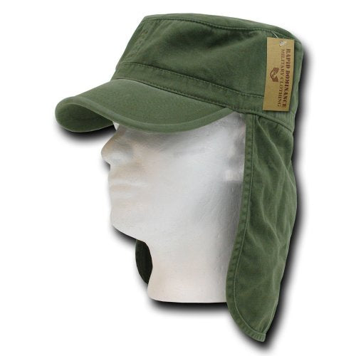 Rapiddominance Foreign Legion Cap - color: Olive, size: Large-X-Large