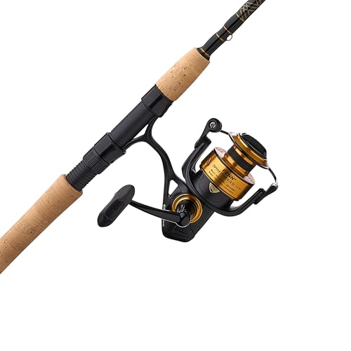 Penn Spinfisher VII Spinning Reel and Fishing Rod Combo - size: 3500 Size Reel - 7' - Medium Light - 1pc, style: Ssvii - New Model