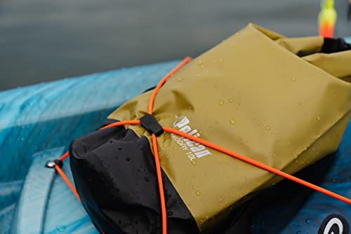 Pelican Waterproof Dry Bag 10L/20L/30L - Reflective - Exodry - Waterproof - Keeps Gear Dry for Kayaking, Beach, Rafting and Fishing - color: OLIVE, size: 10L