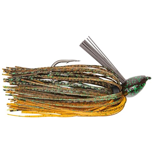 Strike King Strike King Denny Brauer Structure Jig Fishing Lure, Special Owner 2X Strong Cutting Point Hook - color: Gator Craw, size: 1/2-Ounce