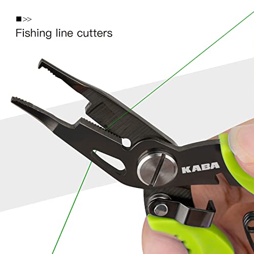 kaba Mini Fish Lip Gripper Set, 5inch Fishing Pliers,Fishing Grabber Clip,Multifunction Fishing Pliers Saltwater Fishing Gripper Fishing Gear Tackle