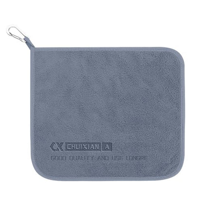 Fishing Towels with Clip Microfiber Towels Fishing Accessories Soft Quick Drying Baits Towel for Scrubbing Boats & Rods