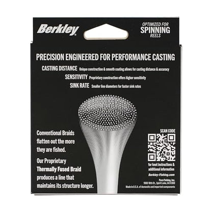 Berkley Forward Braid Fishing Line - color: Crystal, size: 10 lb - 150 yd