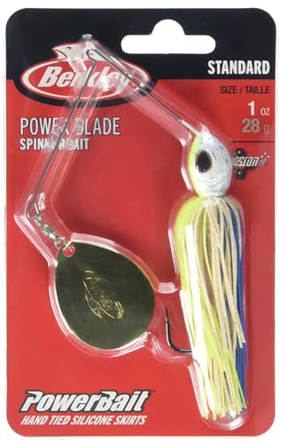 Berkley Power Blade Standard Fishing Spinnerbaits - color: Old School/Gold, size: 1 oz - Colorado