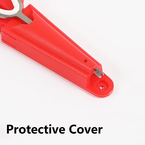 Scissor with Pliers Hook Remover Stainless Steel Fishing Multifunction Pliers Fishing Braided Line Cutter Fishing Gear Tackle - color: Blue