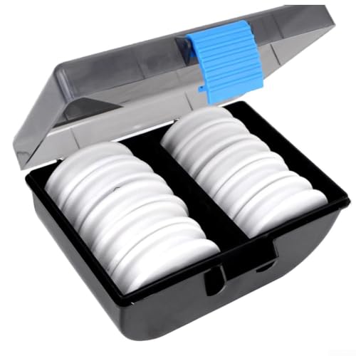 EVA Foam Spools for Carp Fishing Rigs, 10PCS Line Leader Winders and Hook Storage Boards, Lightweight Rig Wire Winding Organizer Box