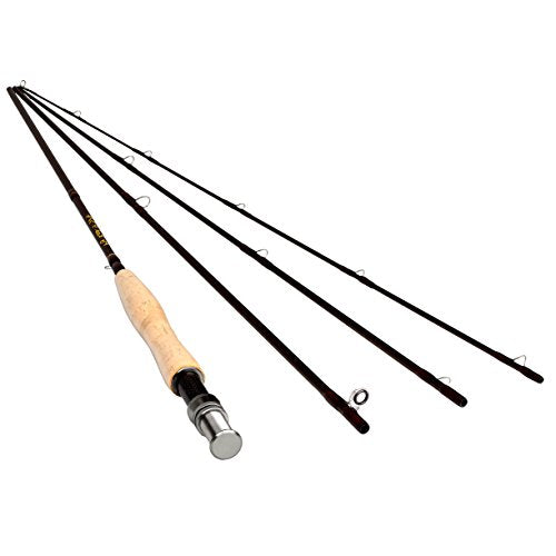 9ft or 10ft 3-4wt 5-6wt 4 Pieces Graphite Carbon Fiber Fly Fishing Rod Light Feel Medium Fast Action Freshwater Fly Rod - size: 9ft 5-6wt
