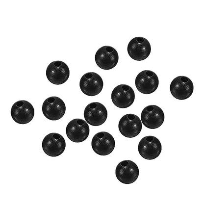 M METERXITY Glow Fishing Beads - Plastic Luminous Round Bait Egg Lure Rig Apply to Outdoor Tackle Tool - size: 4mm