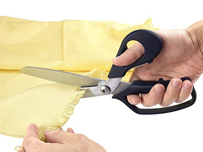 Ascend Tools 11 inch Carbon Steel Shears - Kevlar, Dyneema, Vectran, Spectra, Technora, Nomex, Innegra, Dacron, Fiberglass, Carbon Fiber, Breathers - size: 11"
